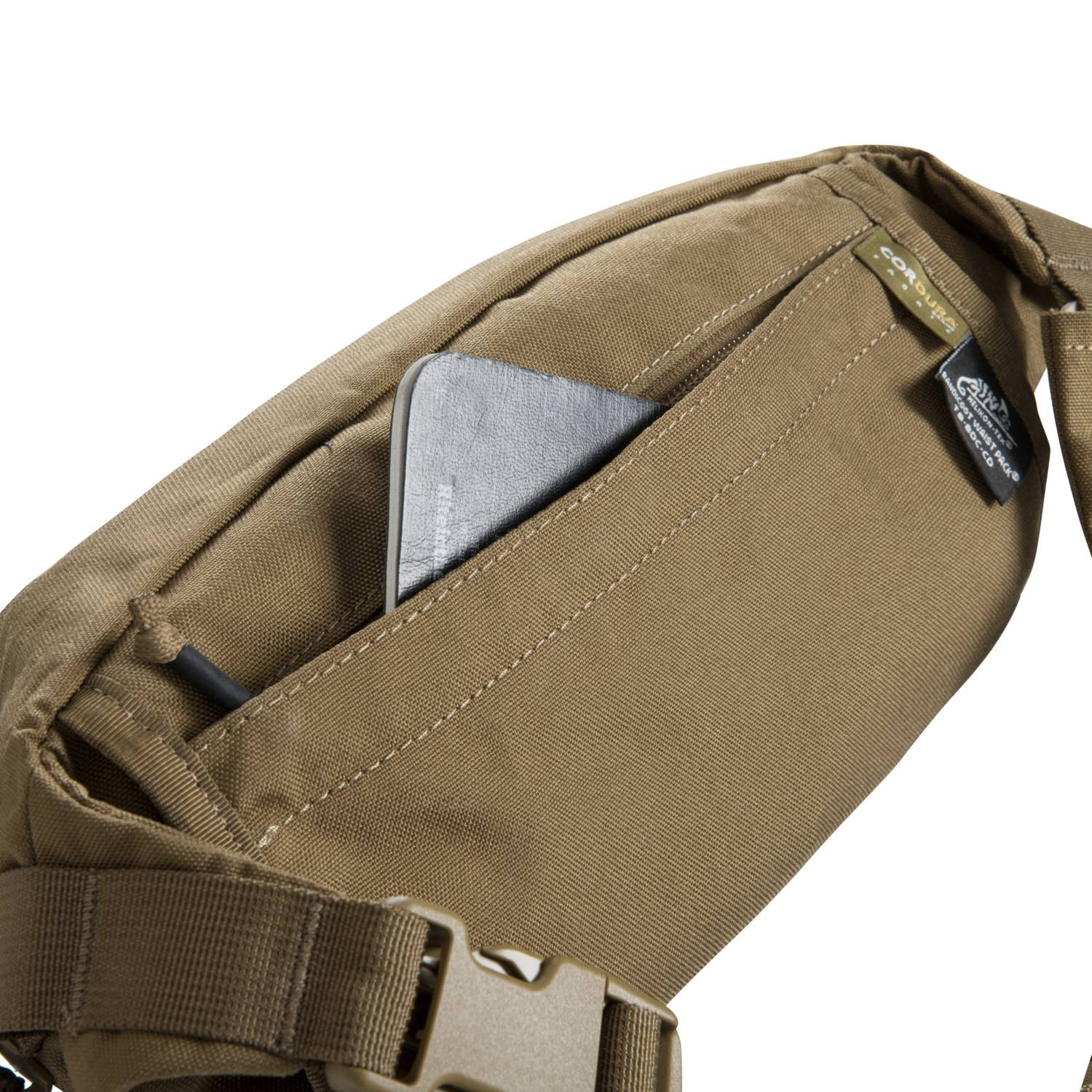 BORSETA DIN CORDURA MODEL WAIST PACK - OLIVE GREEN - 1 | YEO